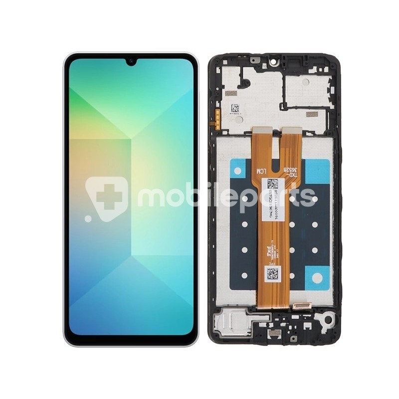 Display Touch + Frame Black Samsung SM-A066 A06 5G (IPS)