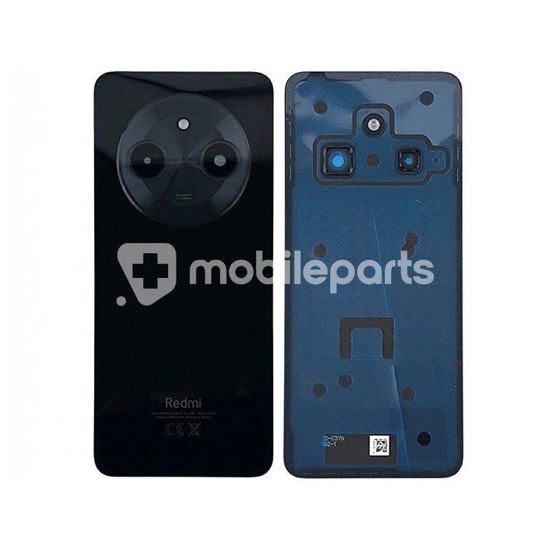 Rear Cover Black Xiaomi Redmi A3 Pro (Ori)