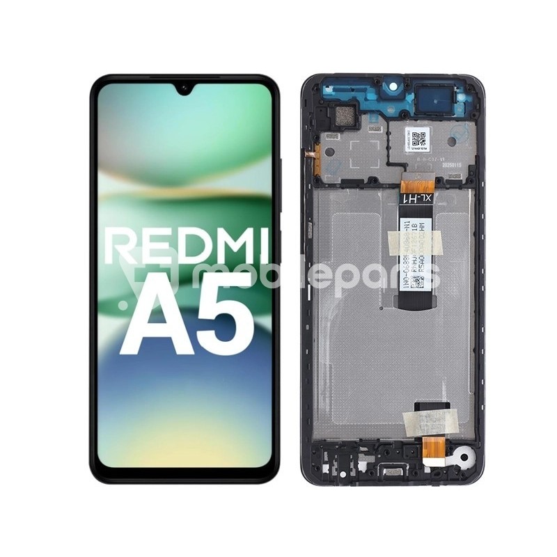 Display Touch + Frame Black Xiaomi Redmi A5 4G (Ori)