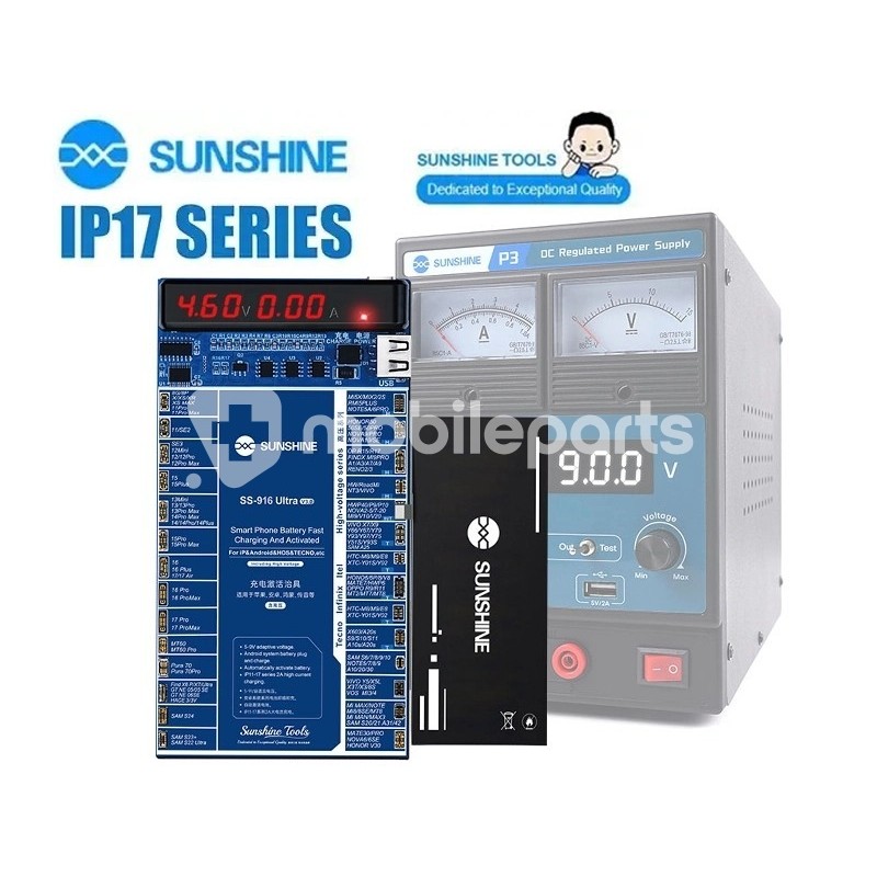 Sunshine SS-916 Ultra V 3.0 Battery Activator iPhone 6 - 17 Pro Max - Android