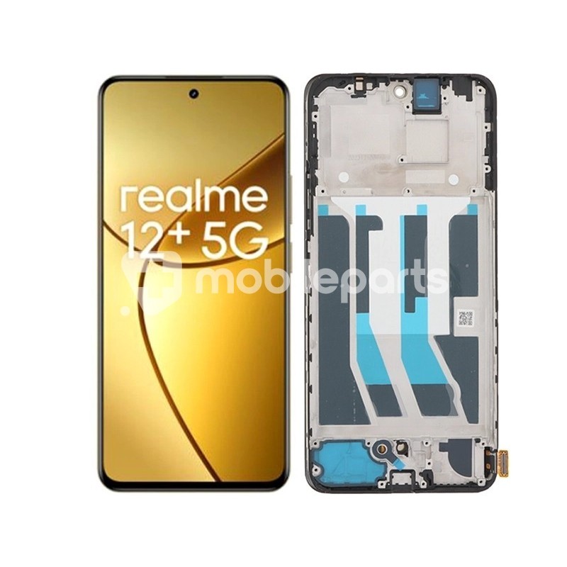 Display Touch + Frame Black Realme 12+ 5G (PULLED)
