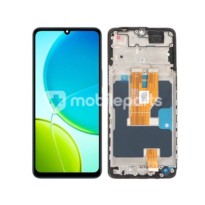 Display Touch + Frame Black Vivo Y04 - Y29s (IPS)