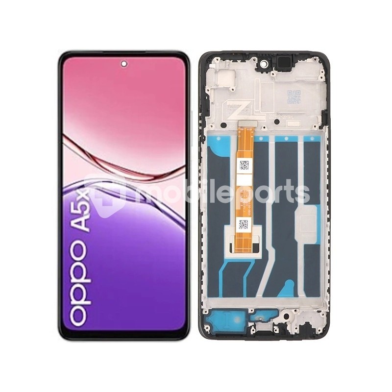 Display Touch + Frame Black OPPO A5x 4G (IPS)