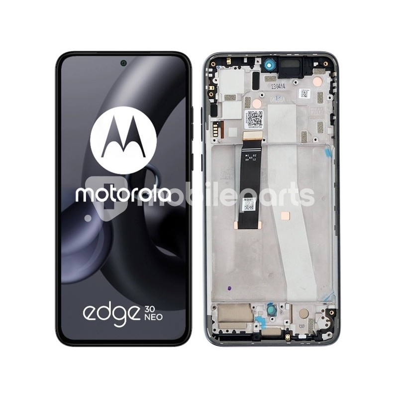 Display Touch + Frame Nero Motorola Edge 30 NEO Ori