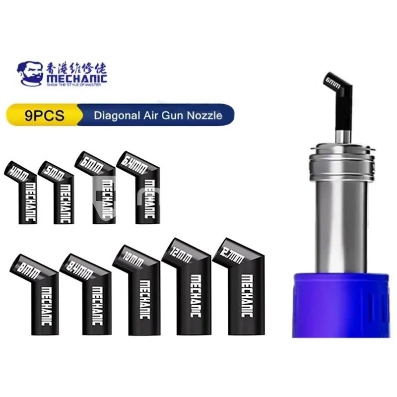 Mechanic 861 9-in-1 Diagonal Nozzle Set