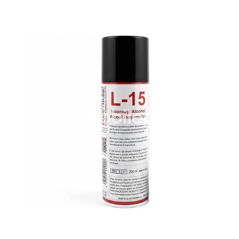 L-15 Isopropyl Alcohol Spray 200ml - High Purity PCB Cleaner