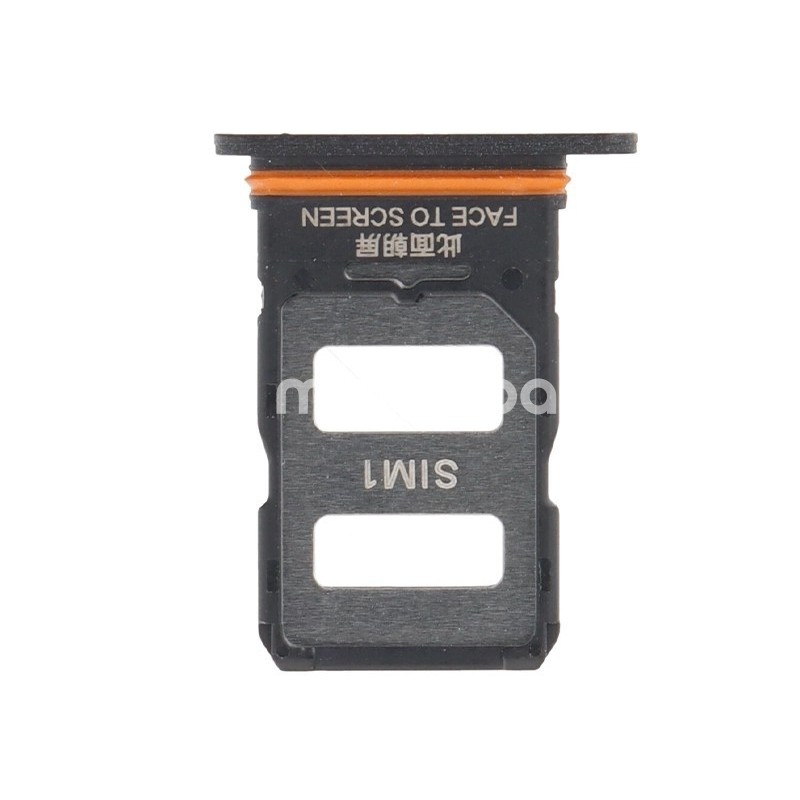 Dual Sim Card Tray Black Xiaomi Poco X6