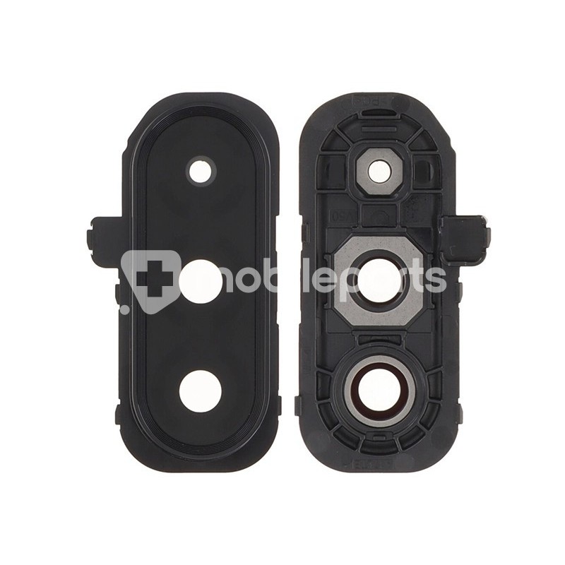 Rear Camera Lens + Frame Black Samsung SM-A175 A17 4G