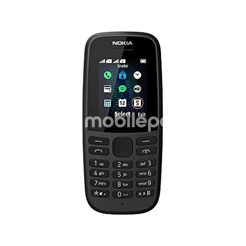 NOKIA 105 TA-1174 4TH EDITION DS Black