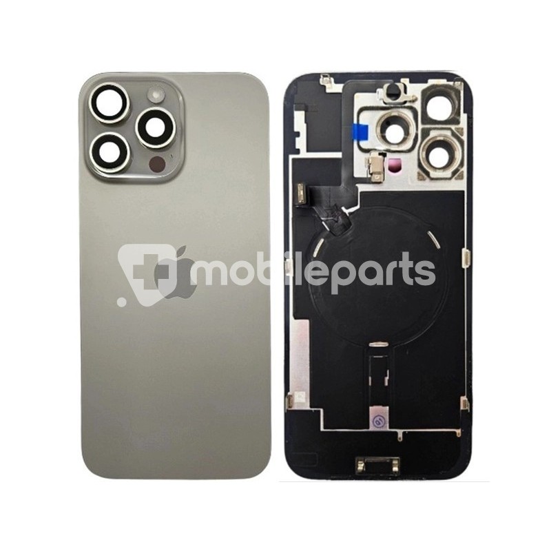 Rear Cover Natural Titanium iPhone 16 Pro Max (PULLED)