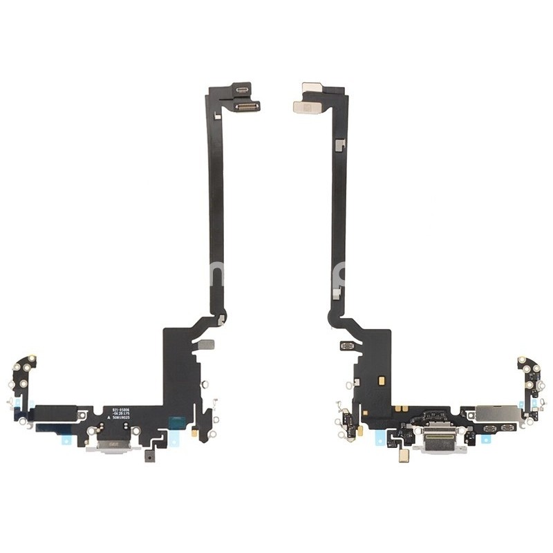 Charging Connector Flex Cable Silver iPhone 17 Pro Max (PULLED)
