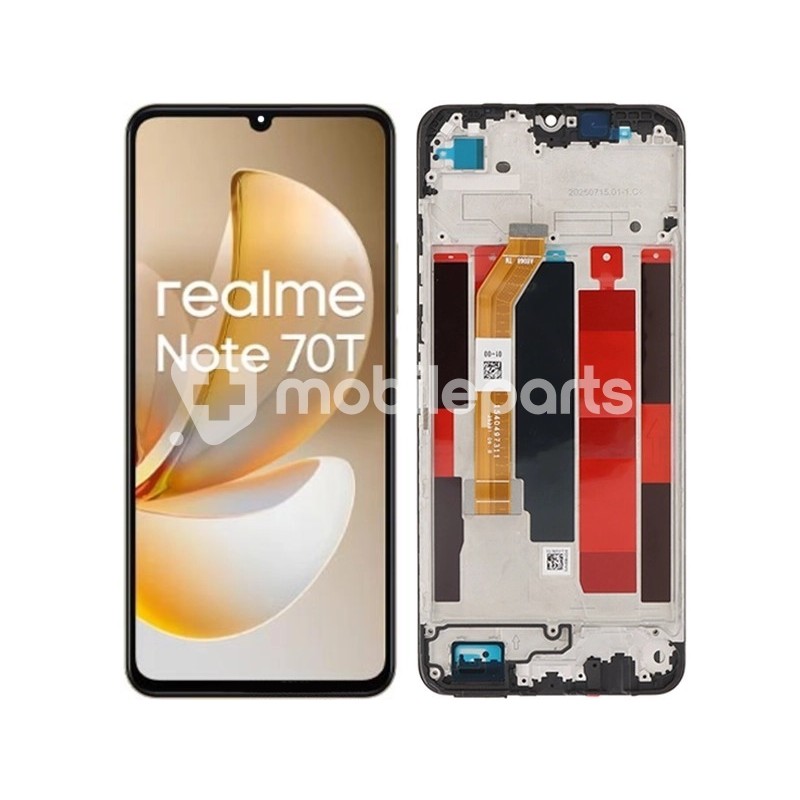 Display Touch + Frame Black Realme Note 70T (IPS)