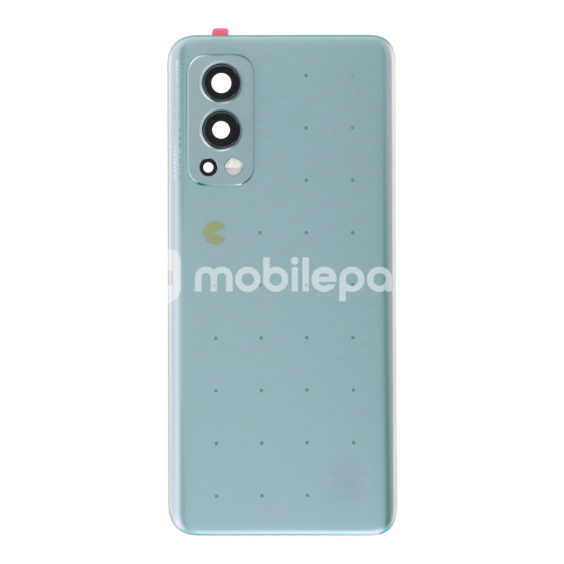 Back Cover Pac-Man Version Silver + Camera Lens Oneplus Nord 2 5G