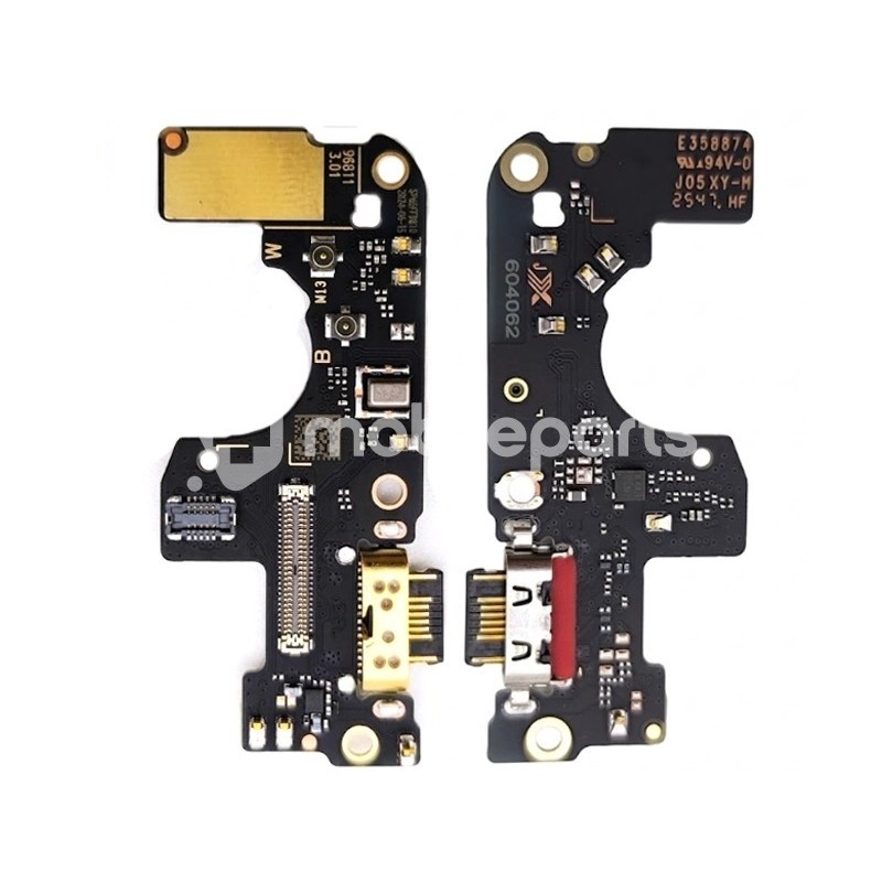 Charging Connector + Board Moto G77 - G67 (Ori)