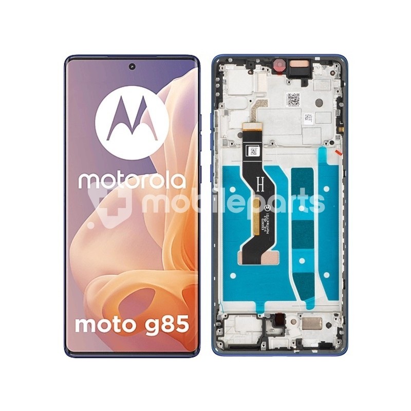 Display Touch + Frame Cobalt Blue Moto G85 (Ori)