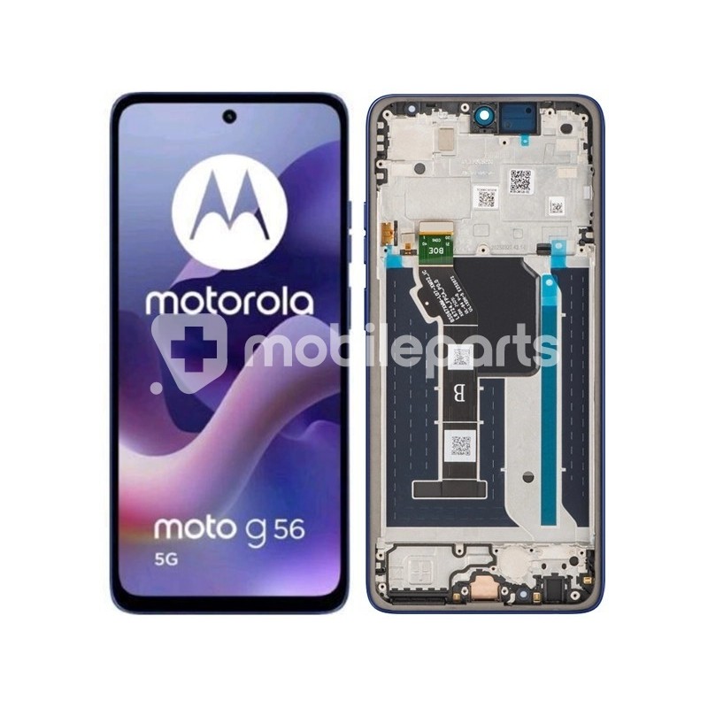 Display Touch + Frame Dazzling Blue Moto G56 (Ori)