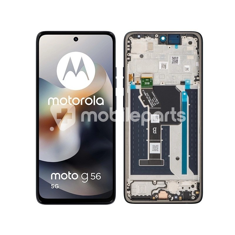 Display Touch + Frame Black Oyster Moto G56 (Ori)