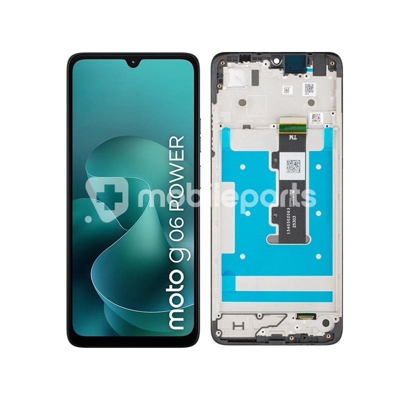 Display Touch + Frame Black Moto G06 Power (Ori)
