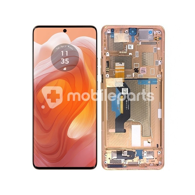 Display Touch + Frame Peach Fuzz Motorola Edge 50 Ultra (Ori)