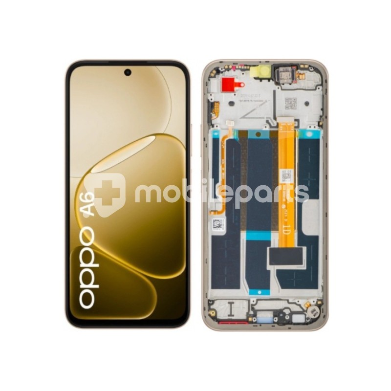 Display Touch + Frame Aurora Gold OPPO A6 4G (Ori)