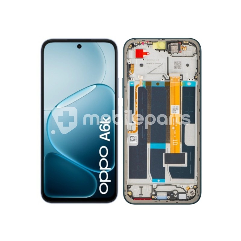 Display Touch + Frame Sapphire Blue A6 4G (Ori)
