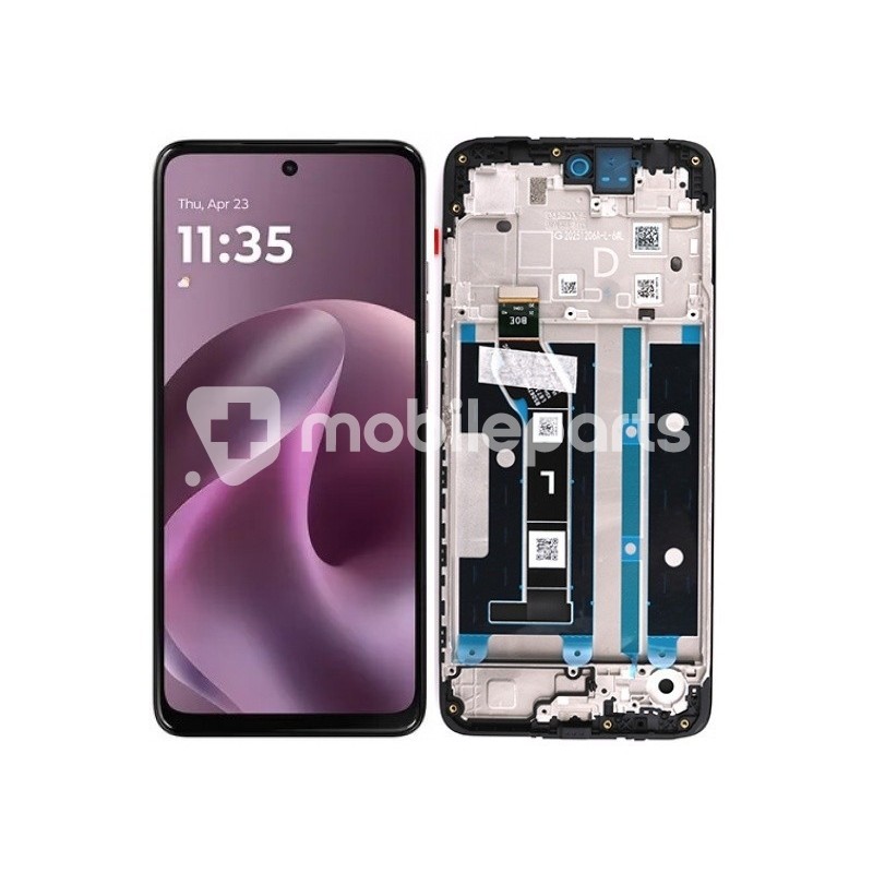 Display Touch + Frame Nero Moto G17 - G17 Power (Ori)