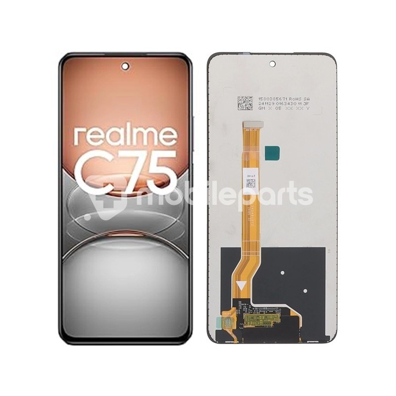 Display Touch Black Realme C75 4G (IPS)