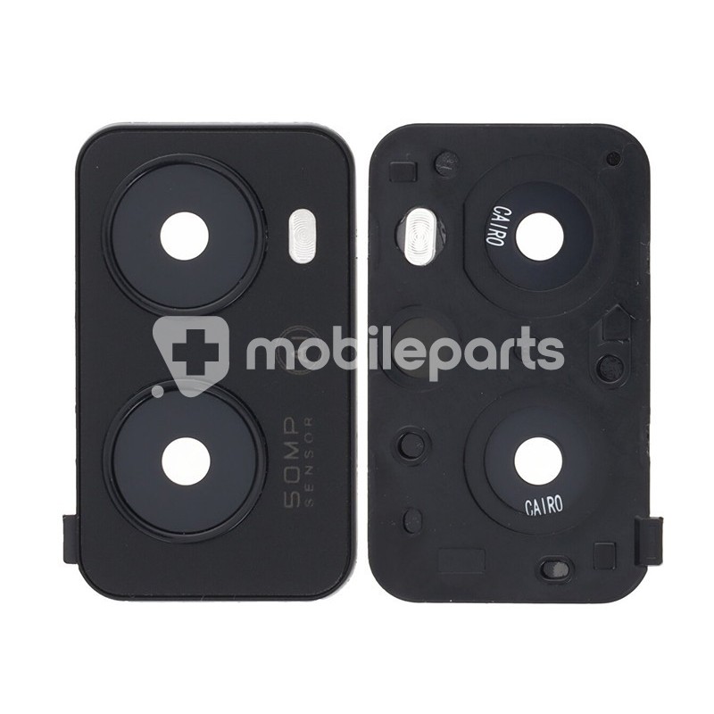 Rear Camera Lens + Frame Black OPPO A96