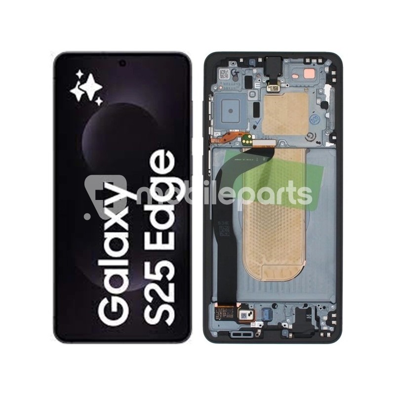 Display Touch + Frame Black Samsung SM-S937 S25 Edge (Ori)