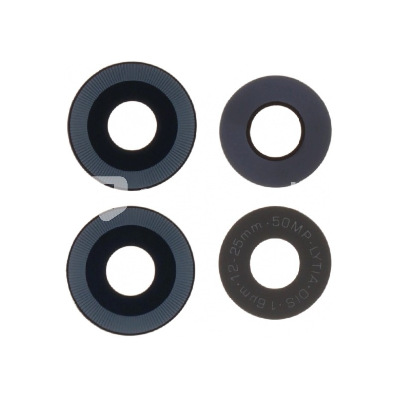 Rear Camera Lens Glass Black Moto G86 - Moto G86 Power