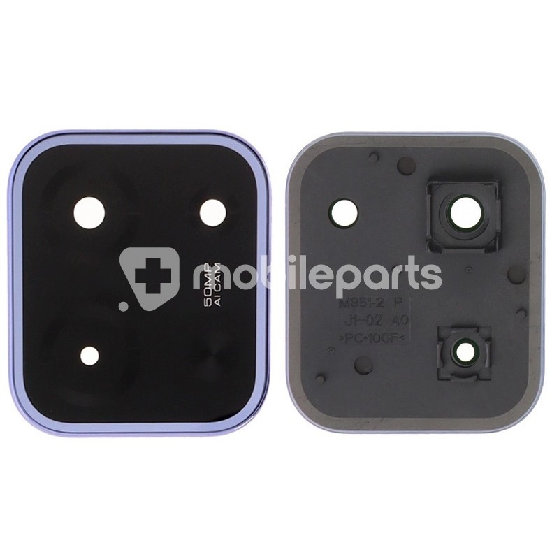Rear Cameta Lens + Frame Purple Xiaomi Poco C85 4G