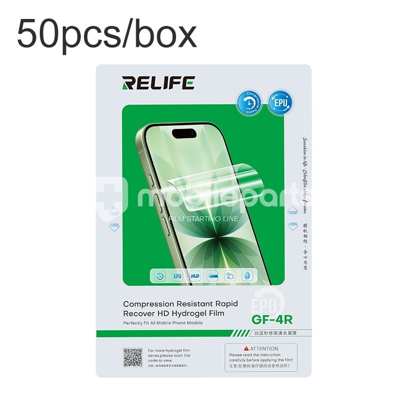 RELIFE GF-4R Pressure-resistant Instant Repair HD Hydrogel Film ( 50 pcs)