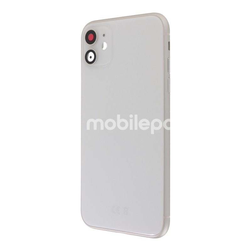 Rear Cover White + Frame + Side Buttons iPhone 11