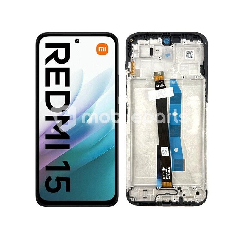 Display Touch + Frame Black Xiaomi Redmi 15 4G (EU Version Ori)