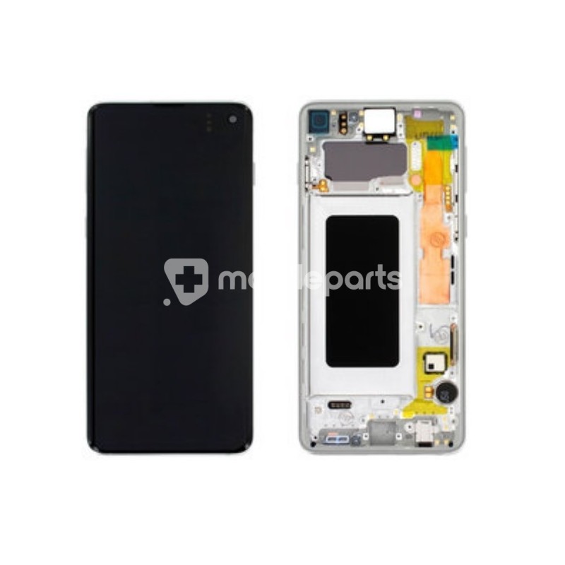 Display Touch Prism White + Frame Samsung SM-G973 S10