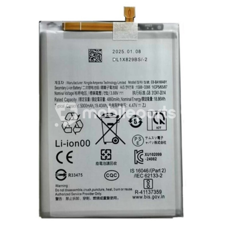Battery EB-BA166ASE 4860mAh Samsung SM-A166 A16 5G No Logo