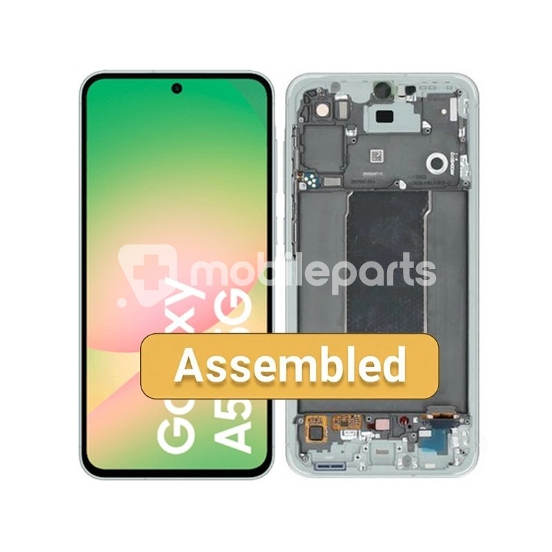 Display Touch + Frame Green Samsung SM-A566 A56 5G (Ori)