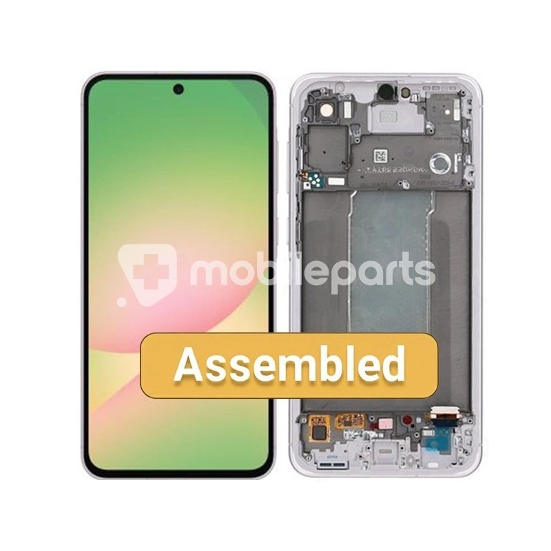 Display Touch + Frame Pink Samsung SM-A566 A56 5G (Ori)
