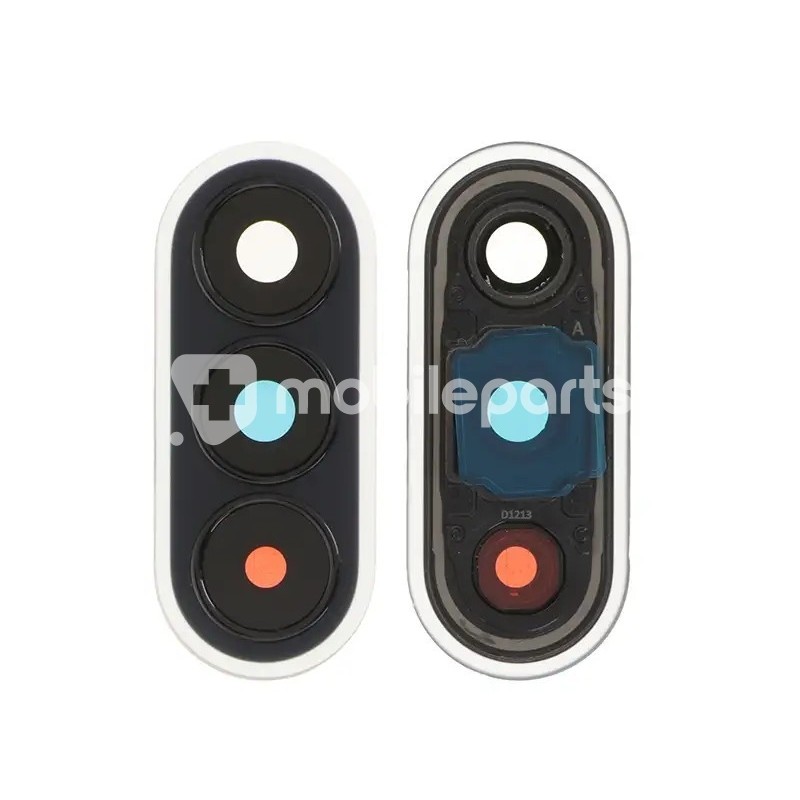 Rear Camera Glass + Frame Gray Samsung SM-A376 A37