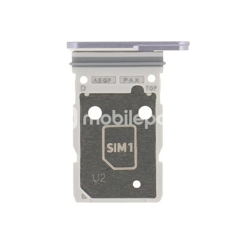 Dual Sim Card Holder Purple Samsung SM-A576 A57
