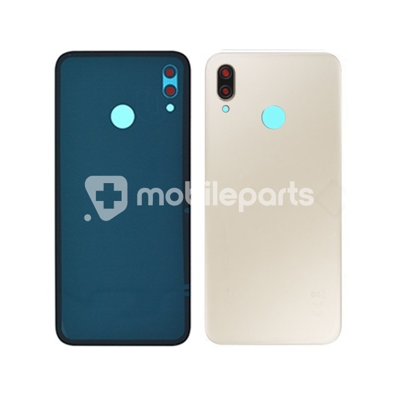 Rear Cover Platinum Gold + Camera Lens Huawei P20 Lite No Logo