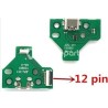 JDS-011 USB charging Board PS4 Controller (12 Pin)