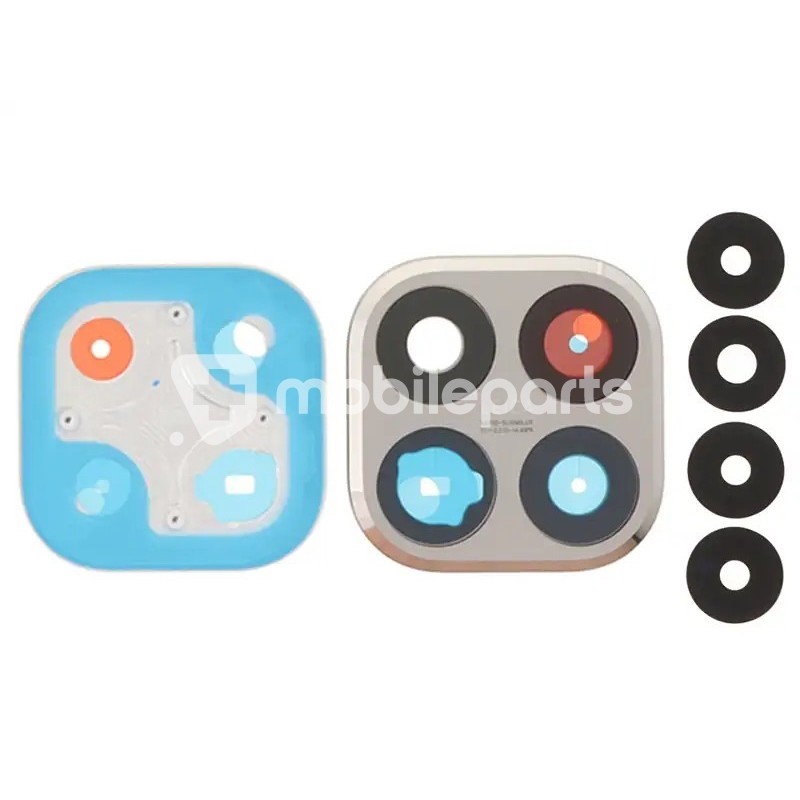 Rear Camera Lenses + Frame Gray Xiaomi 15T