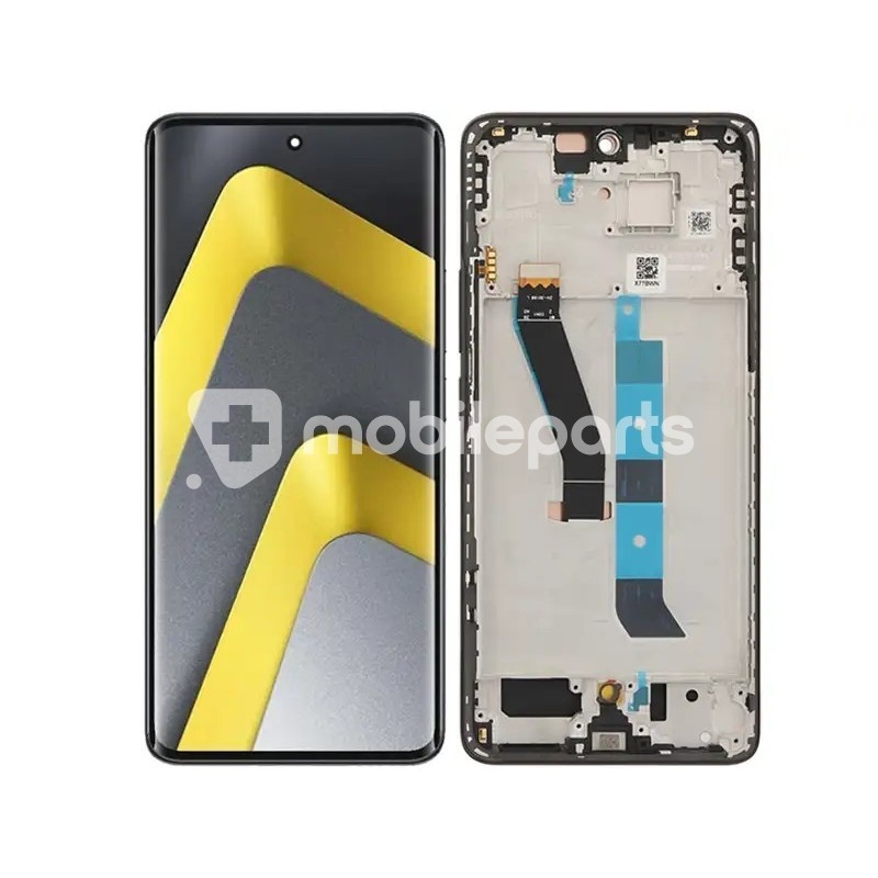 Display Touch + Frame Black Xiaomi M8 5G (PULLED)