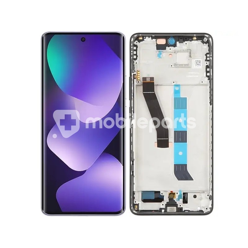 Display Touch + Frame Black Xiaomi Redmi Note 15 5G (PULLED)