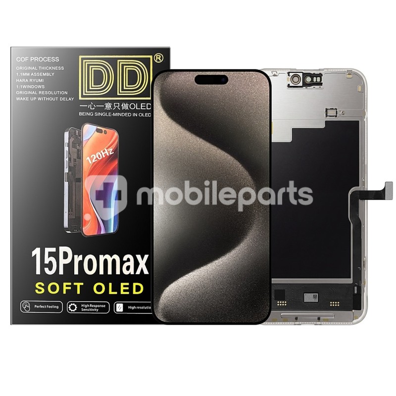 LCD iPhone 15 Pro Max SOFT OLED DD (IC Sostituibile)