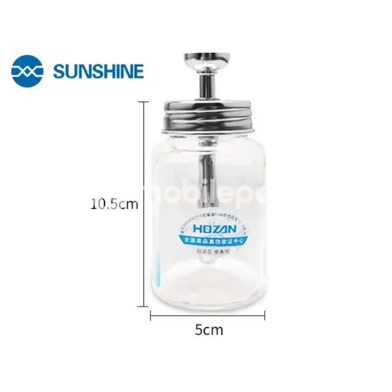 HOZAN Anti-static Press Type Glass Alcohol Solvent 100ml