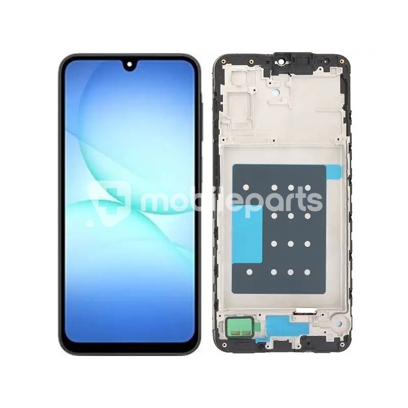 Display Touch + Frame Black Samsung SM-A175 A17 4G (TFT)