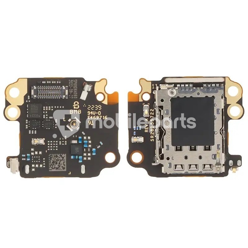 SIM Card Reader + Board Moto Edge 40 Pro (PULLED)
