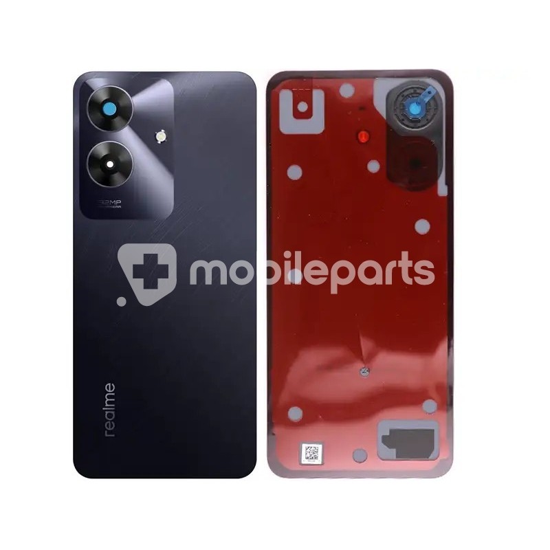 Retro Cover Marble Black Realme Note 60 (Ori)